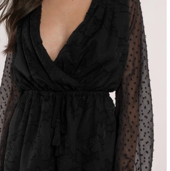 NWT Reverse Black Romper - Picture 10 of 11